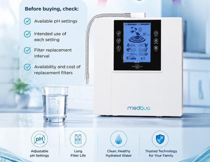 Mediqua AK2000 to HY-4000 alkaline water ionizer