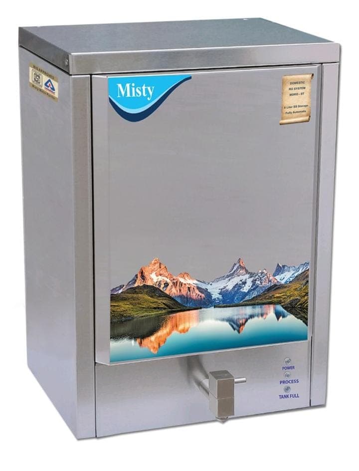 Misty MDRO ST SS 12 LPH domestic RO water purifier
