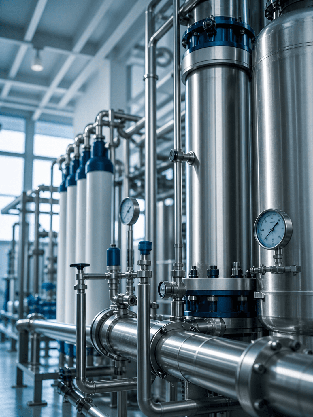 Water treatment plant infrastructure engineered by Hindustan Hydro Treatments